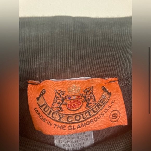 Vintage Brown Juicy Couture Sweatsuit Set - Iconic, Cozy, Size Small - Picture 4 of 9